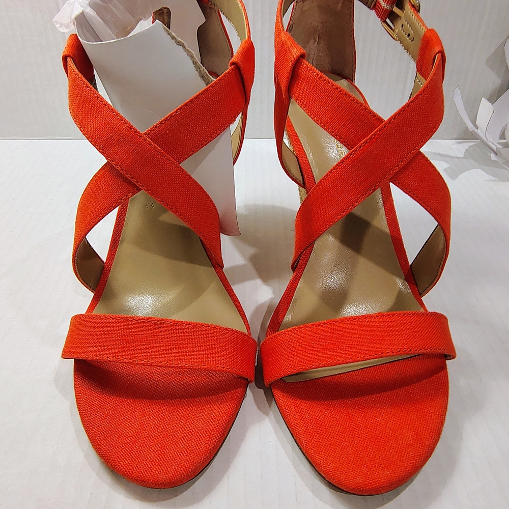 Ann Taylor, Elegant Orange Women's Wedge.